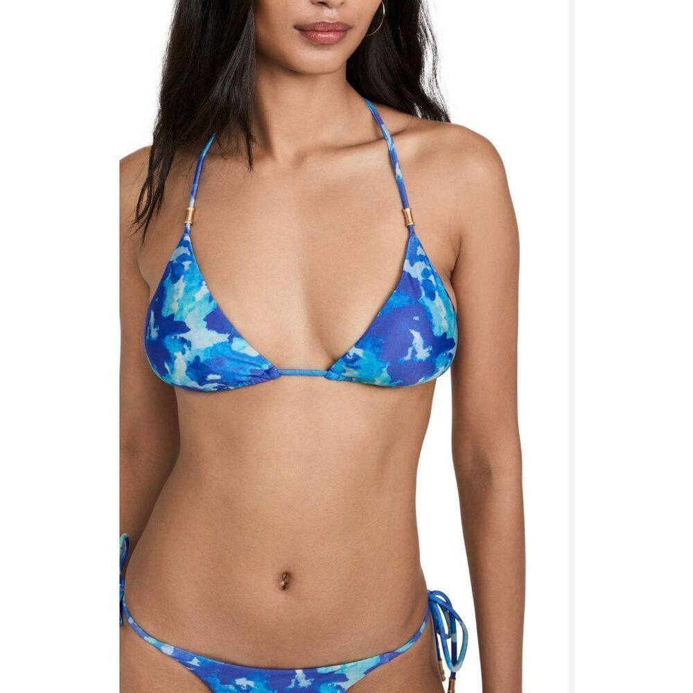 Vix Swimwear Shaye Bikini Set | Blue in Medium